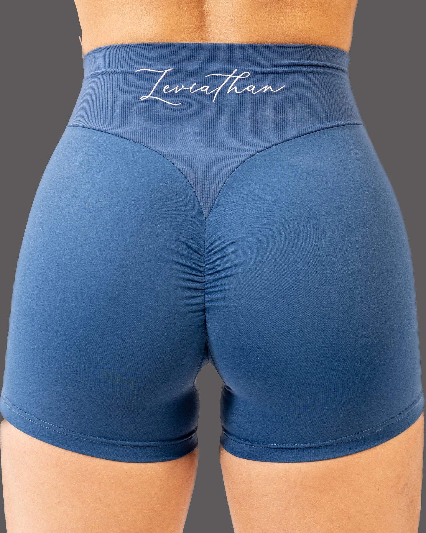 Leviathan | High-Waist | Shorts - Dark Blue