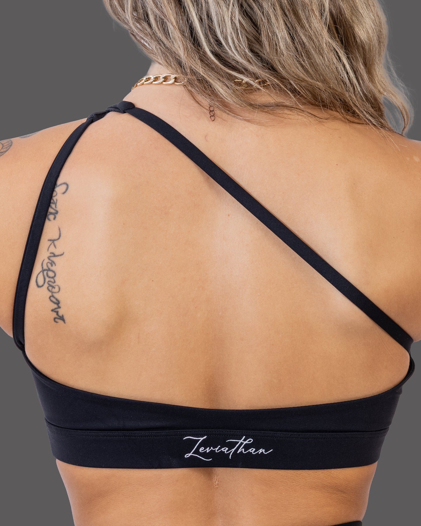 Leviathan |Tarzan Sport Bra 2 in 1 - Black&White