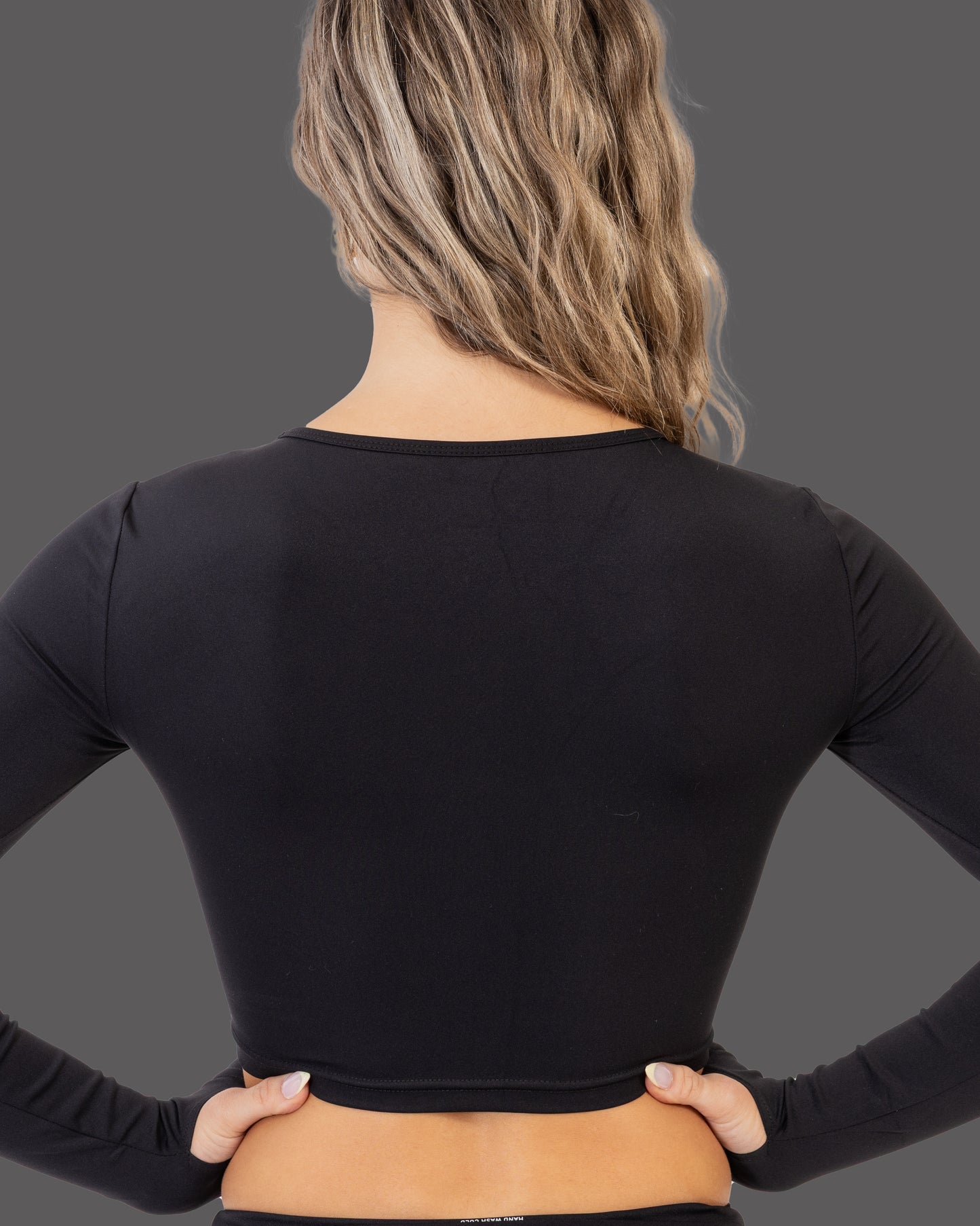 Leviathan | Long Sleeve Motion Top - Black&White