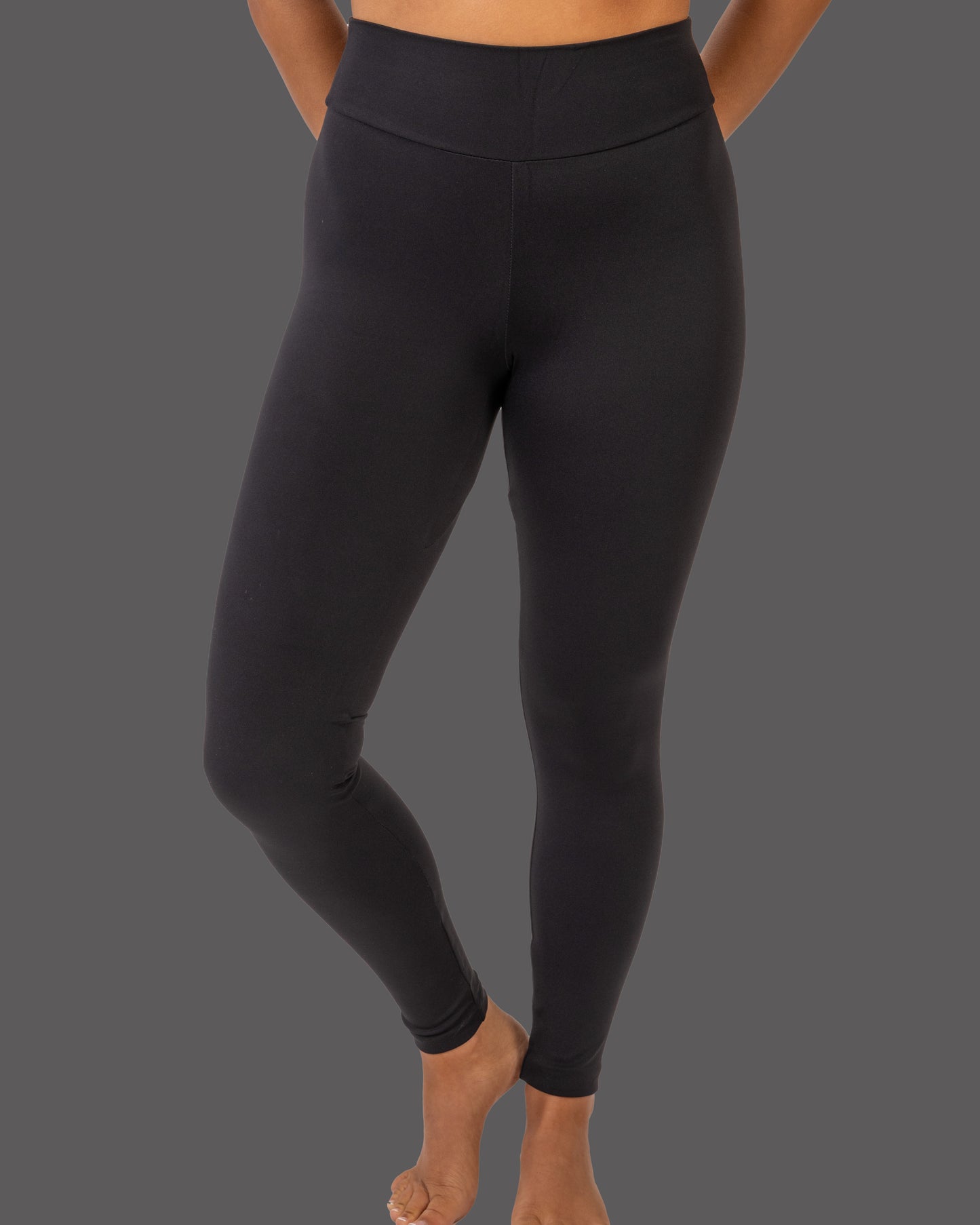 Leviathan | High Waisted |Yoga Legging - Black & White
