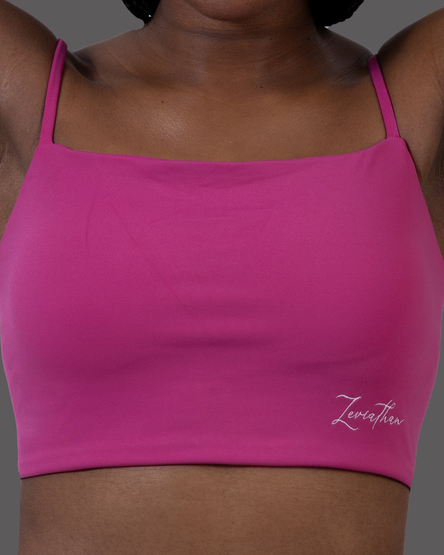 Backless Sports Bra - Pink