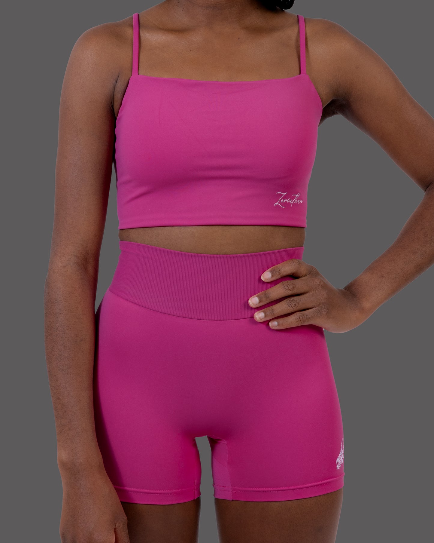 Leviathan | High-Waist | Shorts - Pink