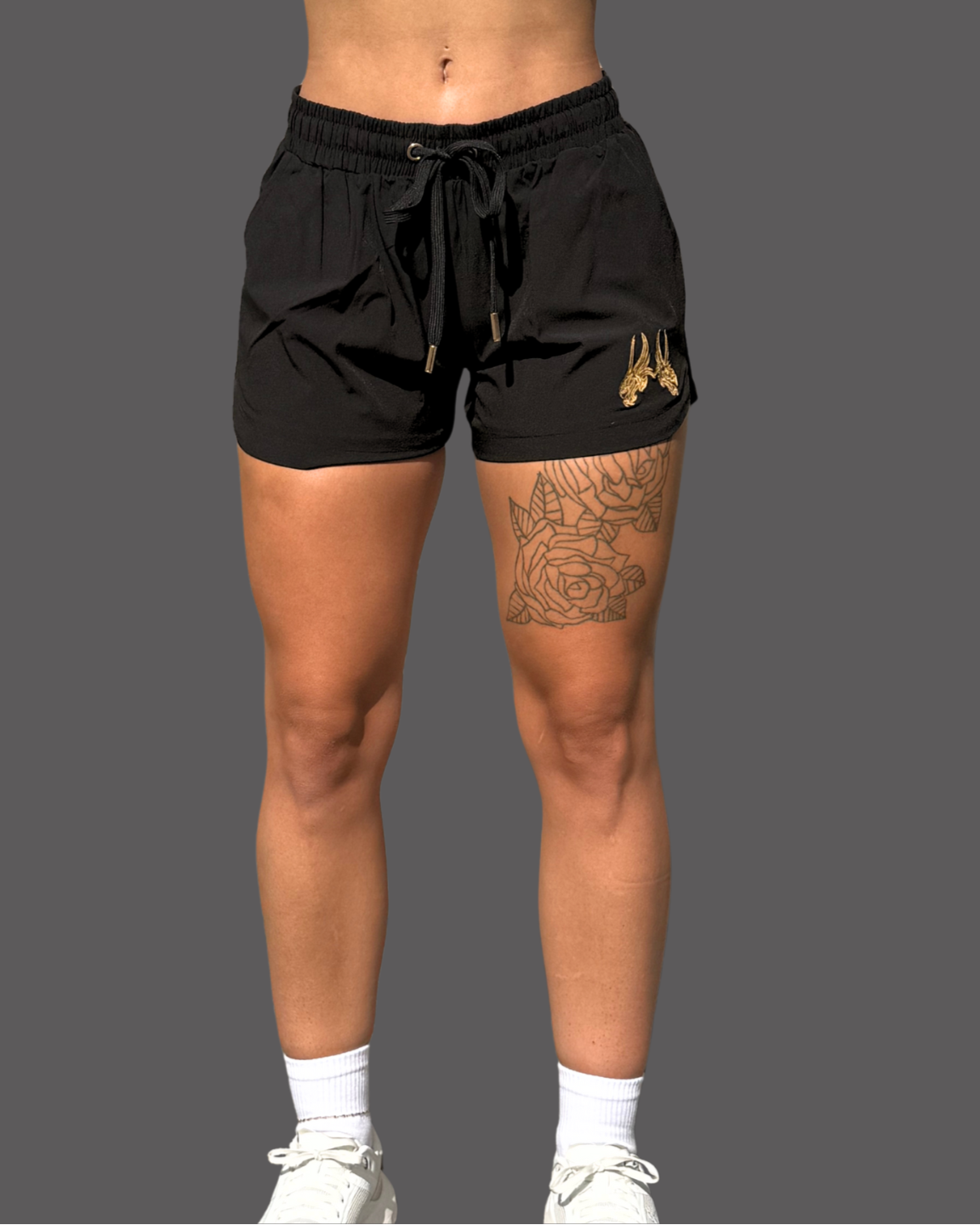 Leviathan | Sport shorts - Black&Gold
