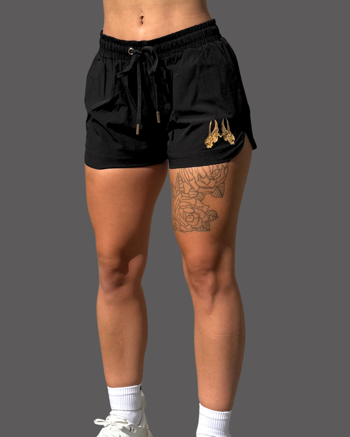 Leviathan | Sport shorts - Black&Gold