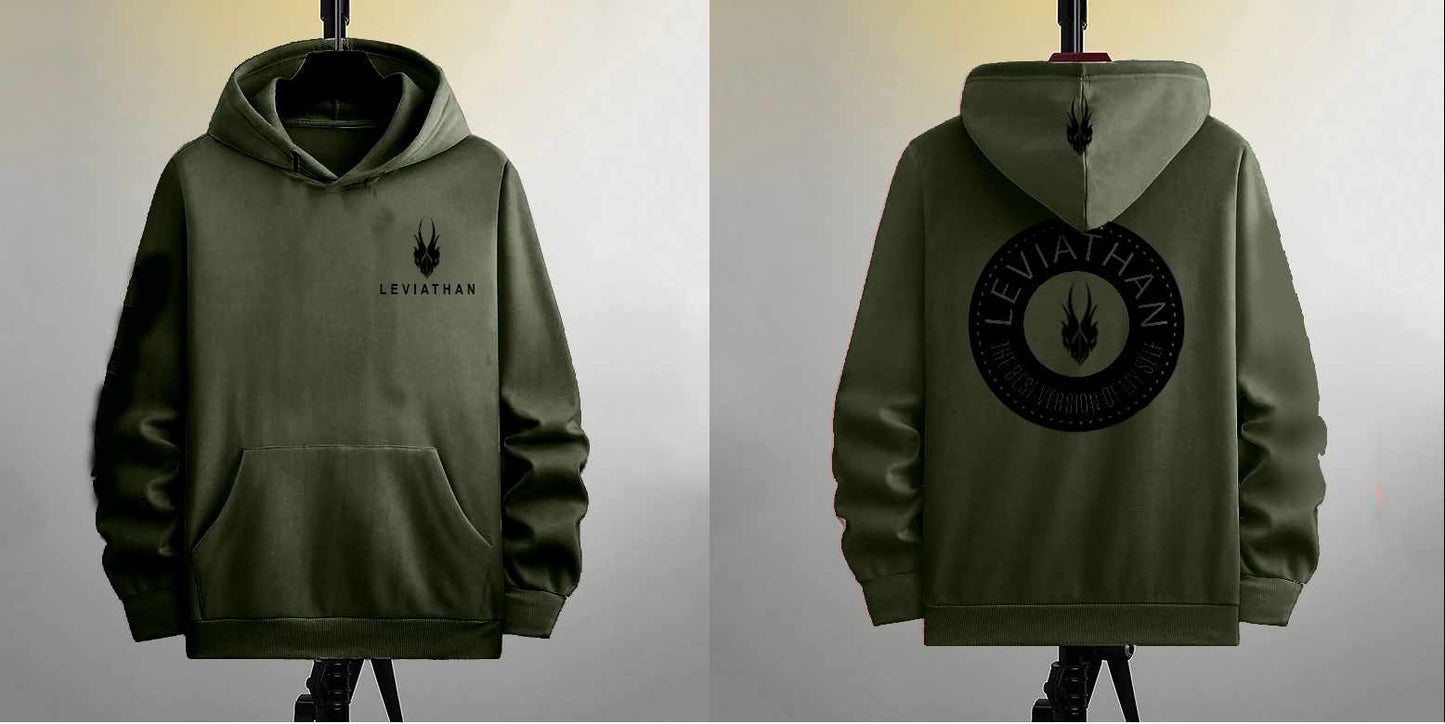 Leviathan Green Hoodie