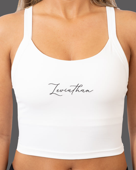 Leviathan | Cami Tank Top - White&Black
