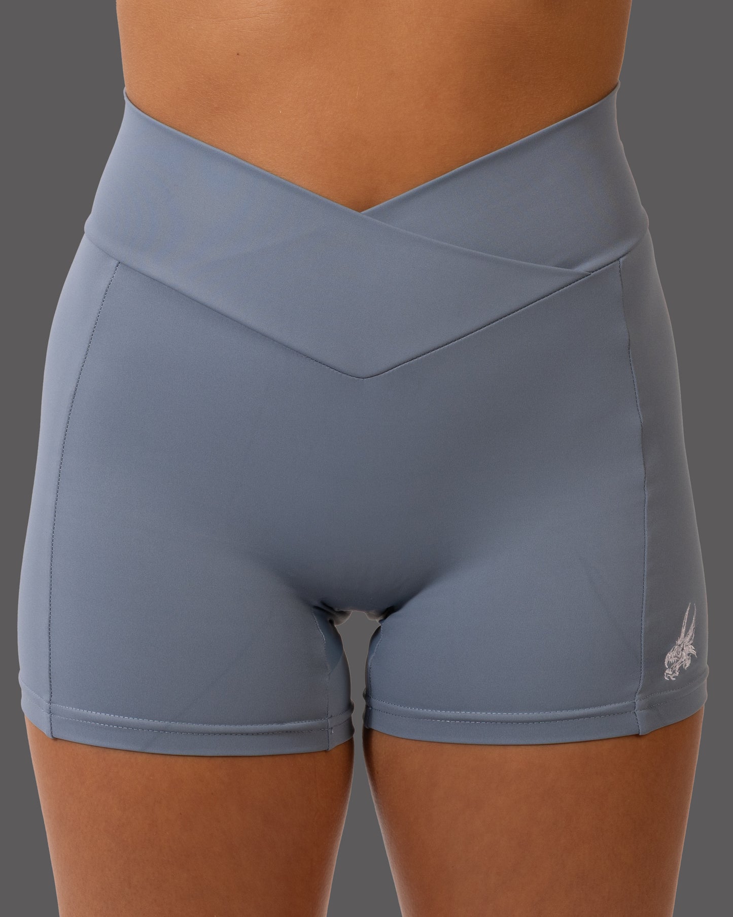 Leviathan | Athletic V-Shape shorts | Grayish Blue