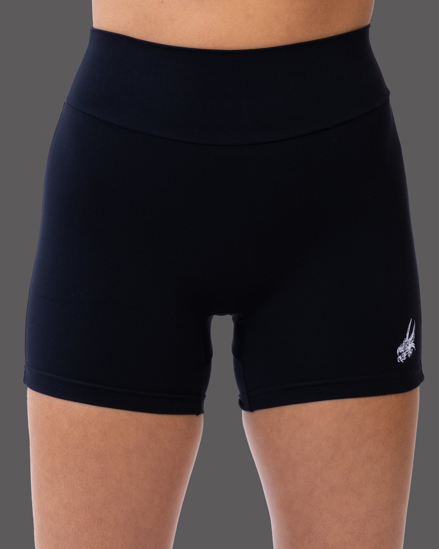 Leviathan Athletic | High waist | Short - Black & White