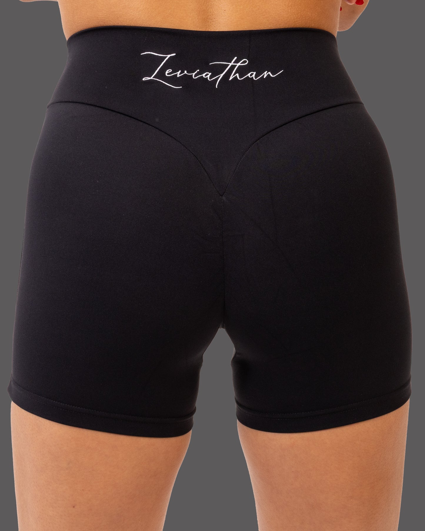 Leviathan Athletic | High waist | Short - Black & White