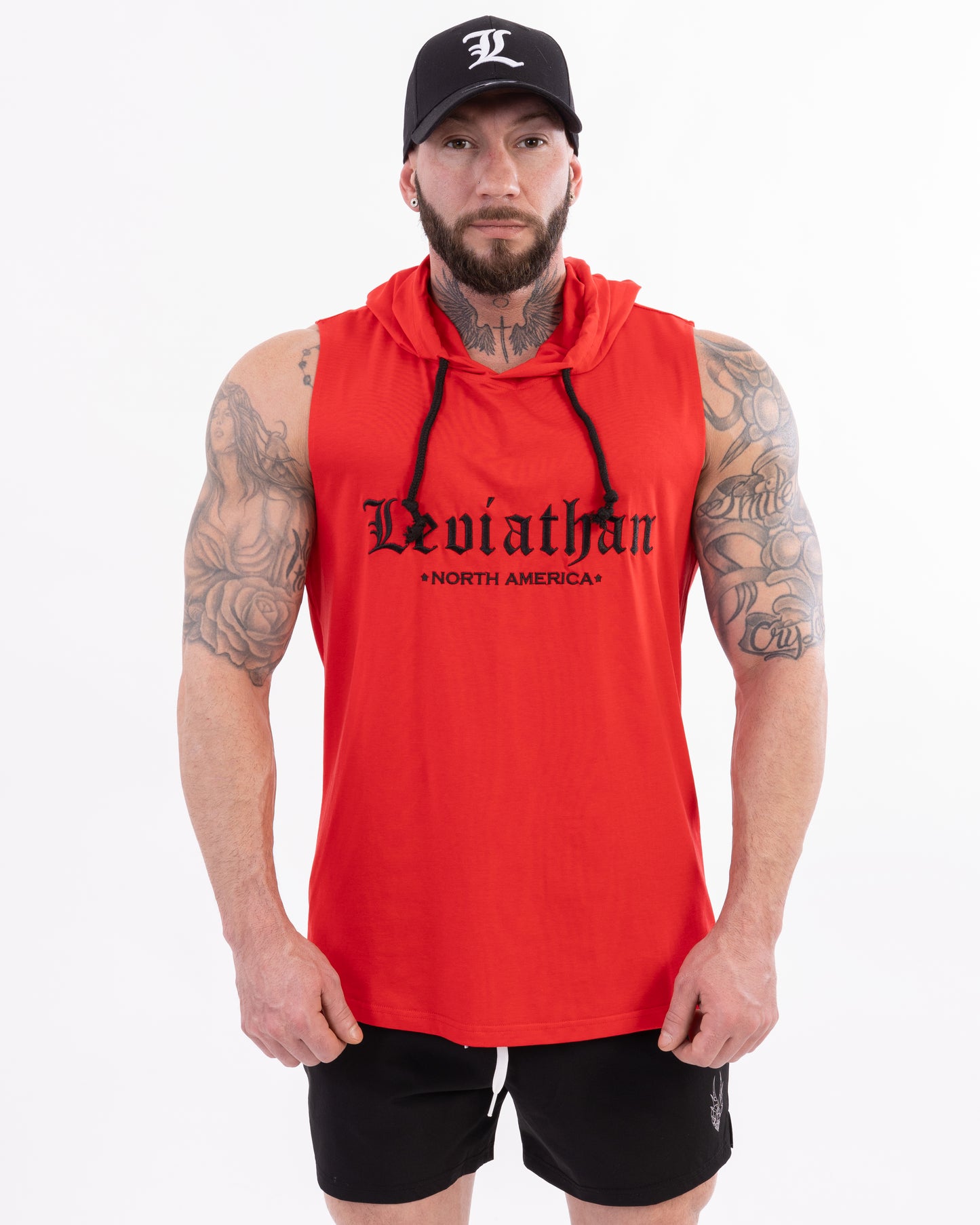 Sweat à capuche Tank - Rouge