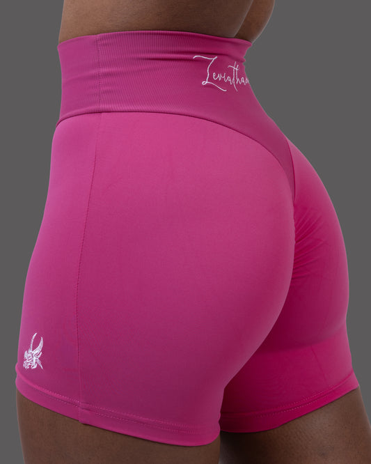 Leviathan | High-Waist | Shorts - Pink