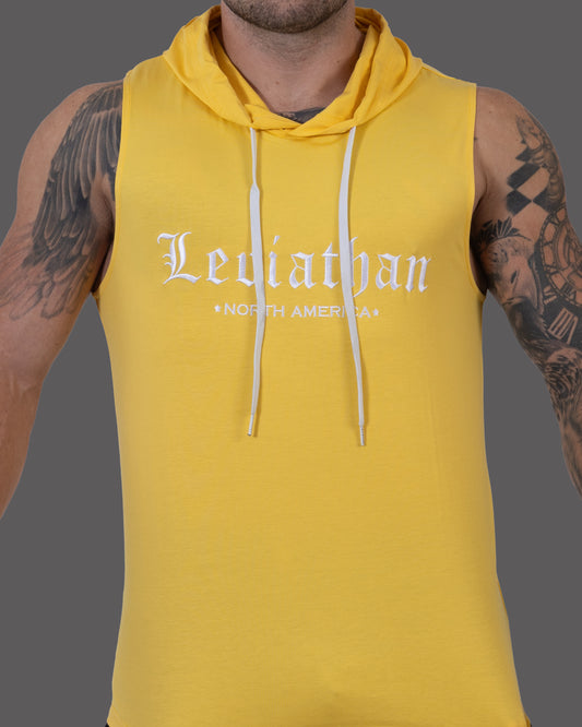 Tank Hoodie - Yellow Leviathan
