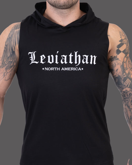 Tank Hoodie - Black Leviathan