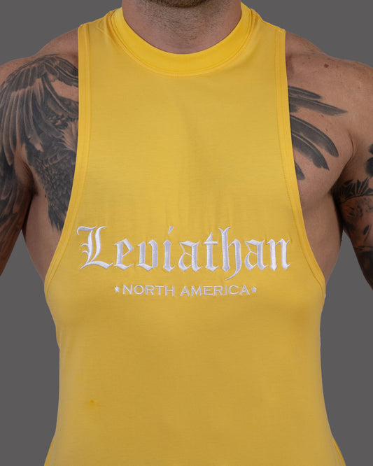 Leviathan - Tank top - Yellow