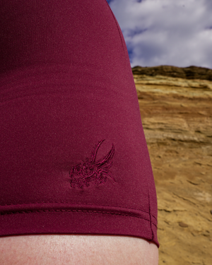 Leviathan | Sculpt Seamless Shorts | Burgundy