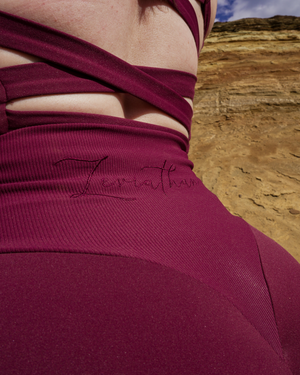 Leviathan | Sculpt Seamless Shorts | Burgundy