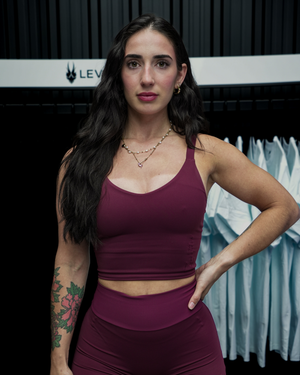 Leviathan | Ela Sport Bra | Burgundy