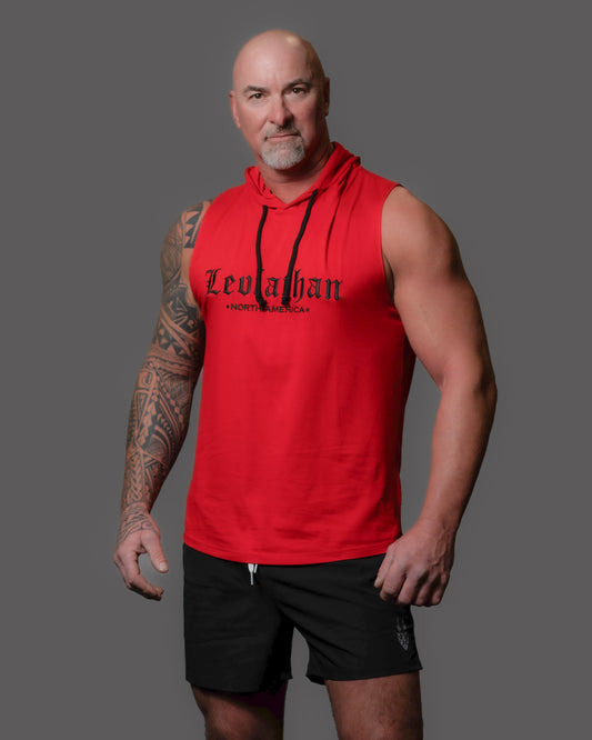 Tank Hoodie - Red