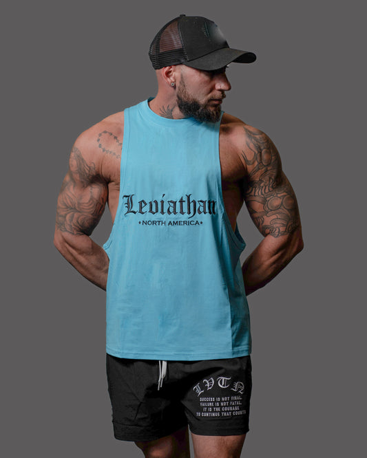 Leviathan - Tank top - Blue