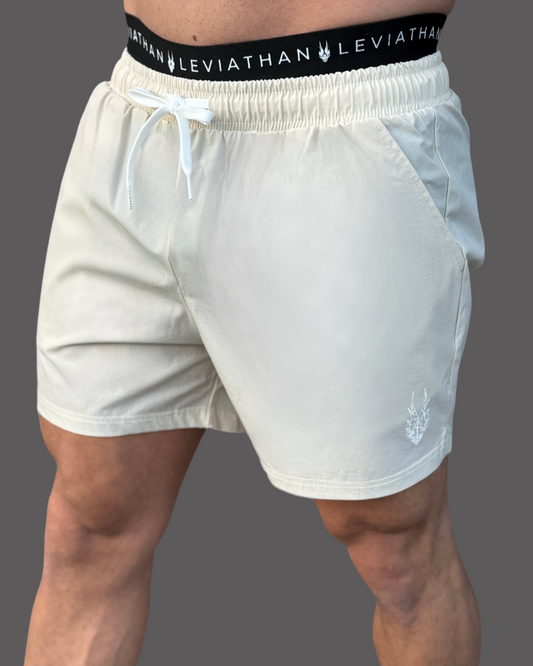Leviathan | IronEdge Shorts - Beige