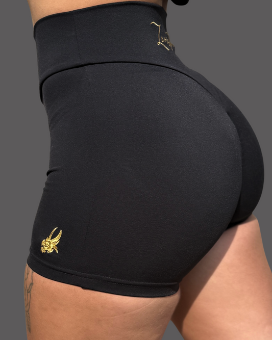 Leviathan - Athletic Shorts - Black & Gold