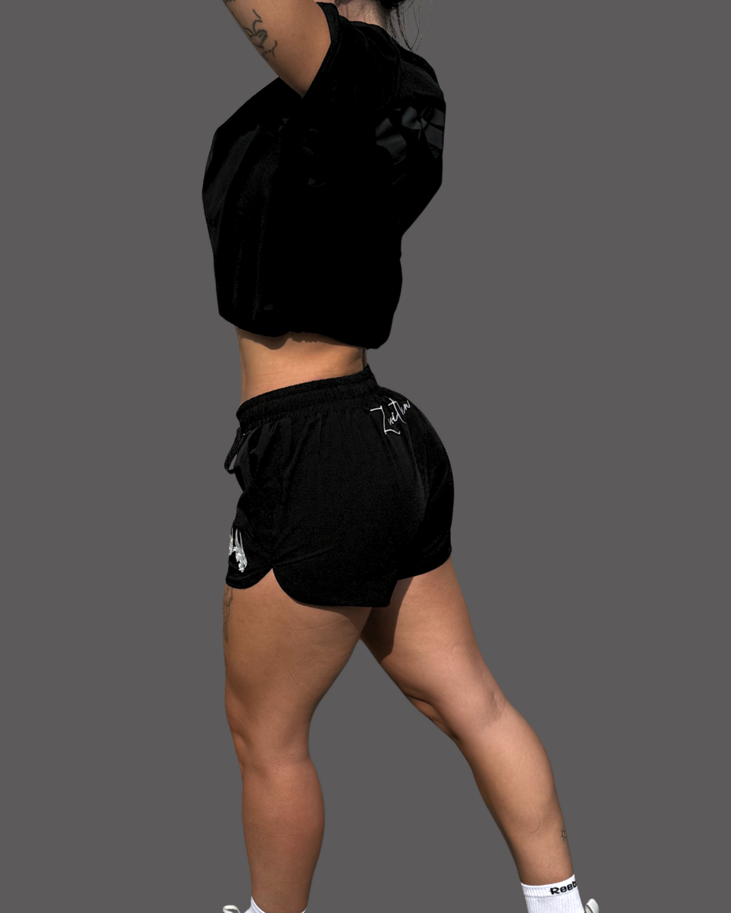 Leviathan | Sport shorts - Black&White