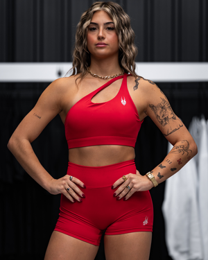 Leviathan 2.0 | High-Waist | Shorts - Red