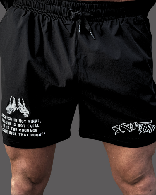 Leviathan | LVTN Shorts 2.0 - Black&White
