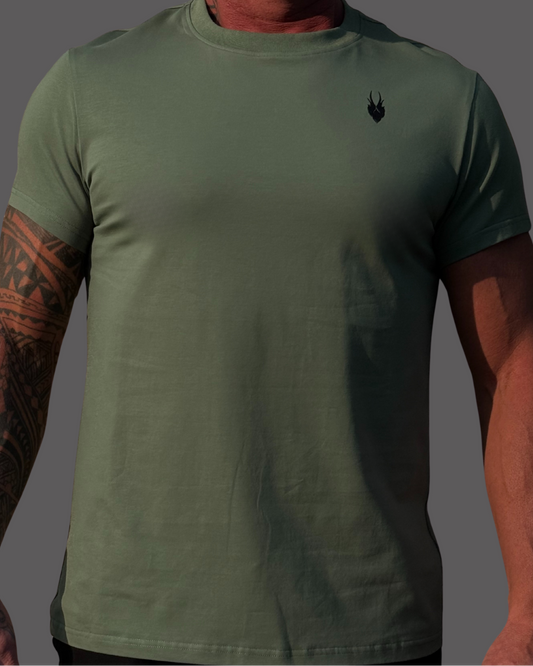 Leviathan | Premium Compression T-Shirt - Green&Black