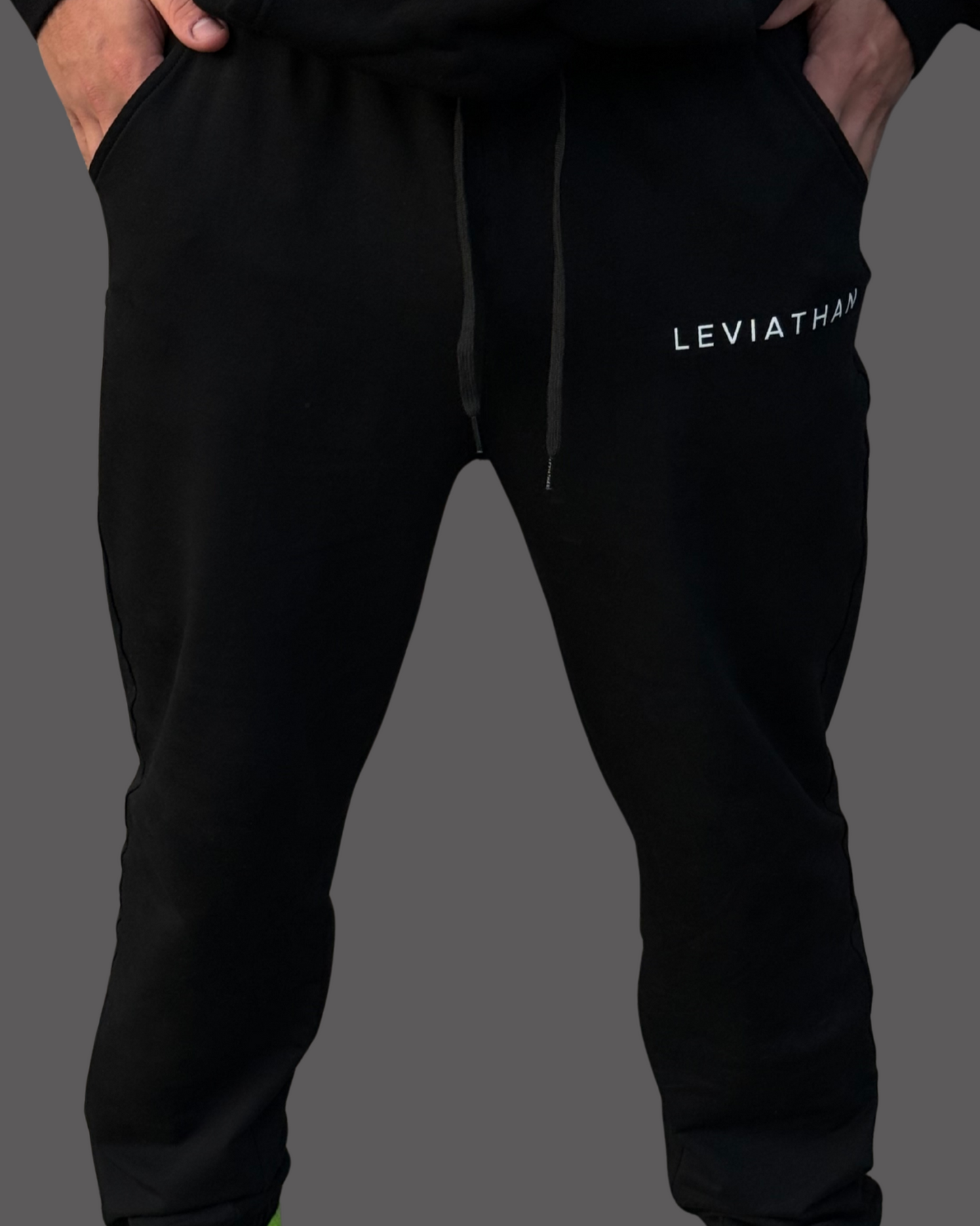 Leviathan | Minimalist Joggers - Black&White