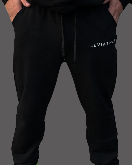 Leviathan | Minimalist Joggers - Black&White