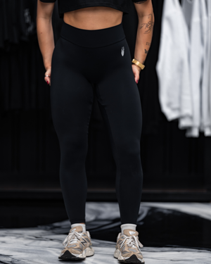 Leviathan 2.0 | High Waisted |Seamless Legging - Black&White