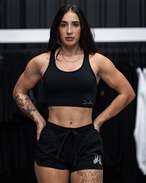 Leviathan | Sport shorts - Black&White