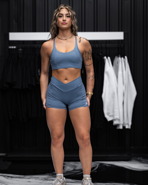 Sweet Loop Bra - Grayish blue