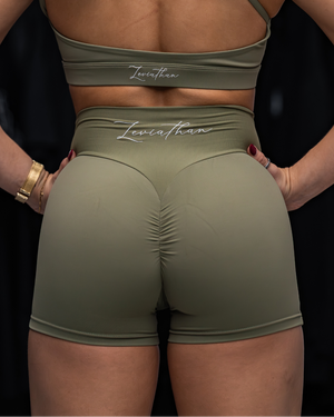 Leviathan 2.0 | High-Waist | Shorts - Olive