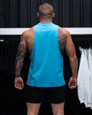 Leviathan - Tank top - Blue