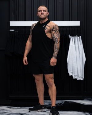 Leviathan | Minimalist Tank top -  Black&white