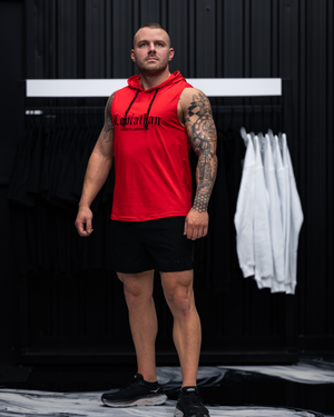 Tank Hoodie - Red