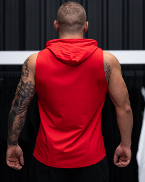 Tank Hoodie - Red