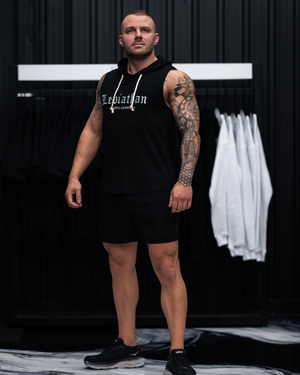 Tank Hoodie - Black Leviathan