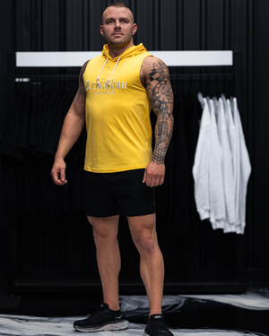 Tank Hoodie - Yellow Leviathan