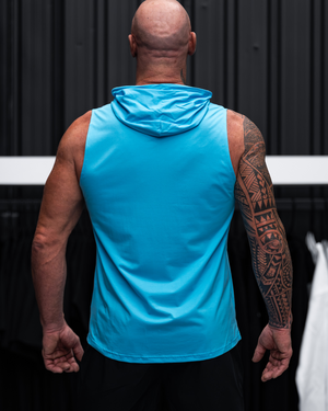 Tank Hoodie - Blue Leviathan