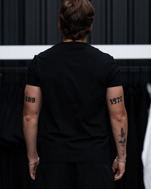 Leviathan | Premium Compression T-Shirt - Black&White