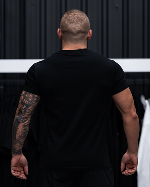 Leviathan | Premium Compression T-Shirt - Black&Black