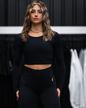 Leviathan 2.0 | High Waisted |Seamless Legging - Black&White