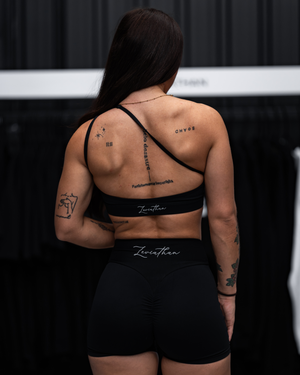 Leviathan |Tarzan Sport Bra 2 in 1 - Black&White