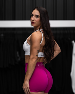 Leviathan |Tarzan Sport Bra 2 in 1 - White&Black