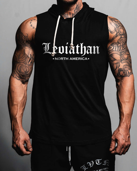 Tank Hoodie - Black Leviathan