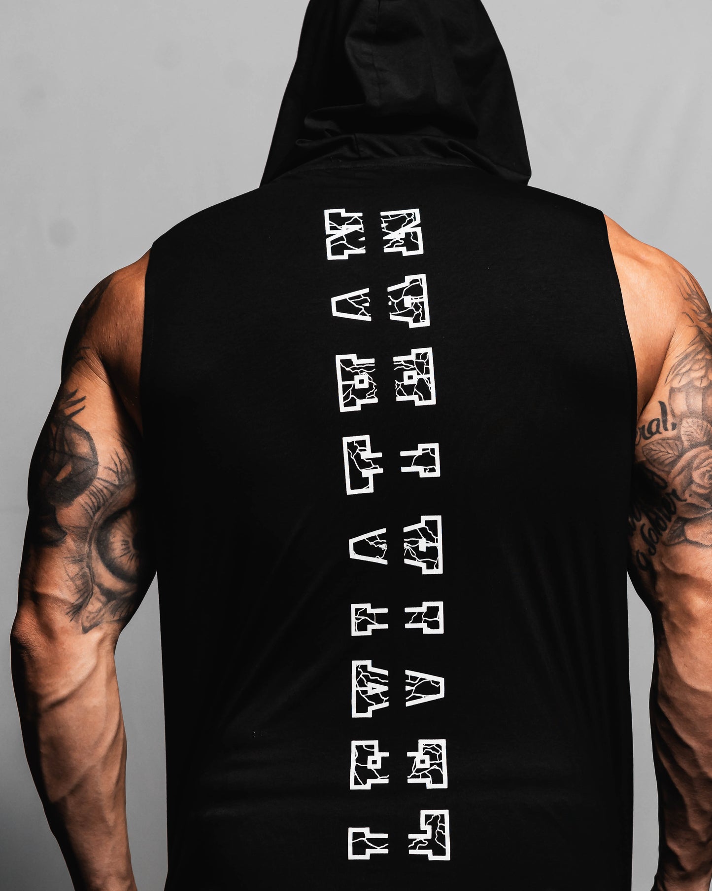 Athletic - Tank Hoodie - Black Leviathan