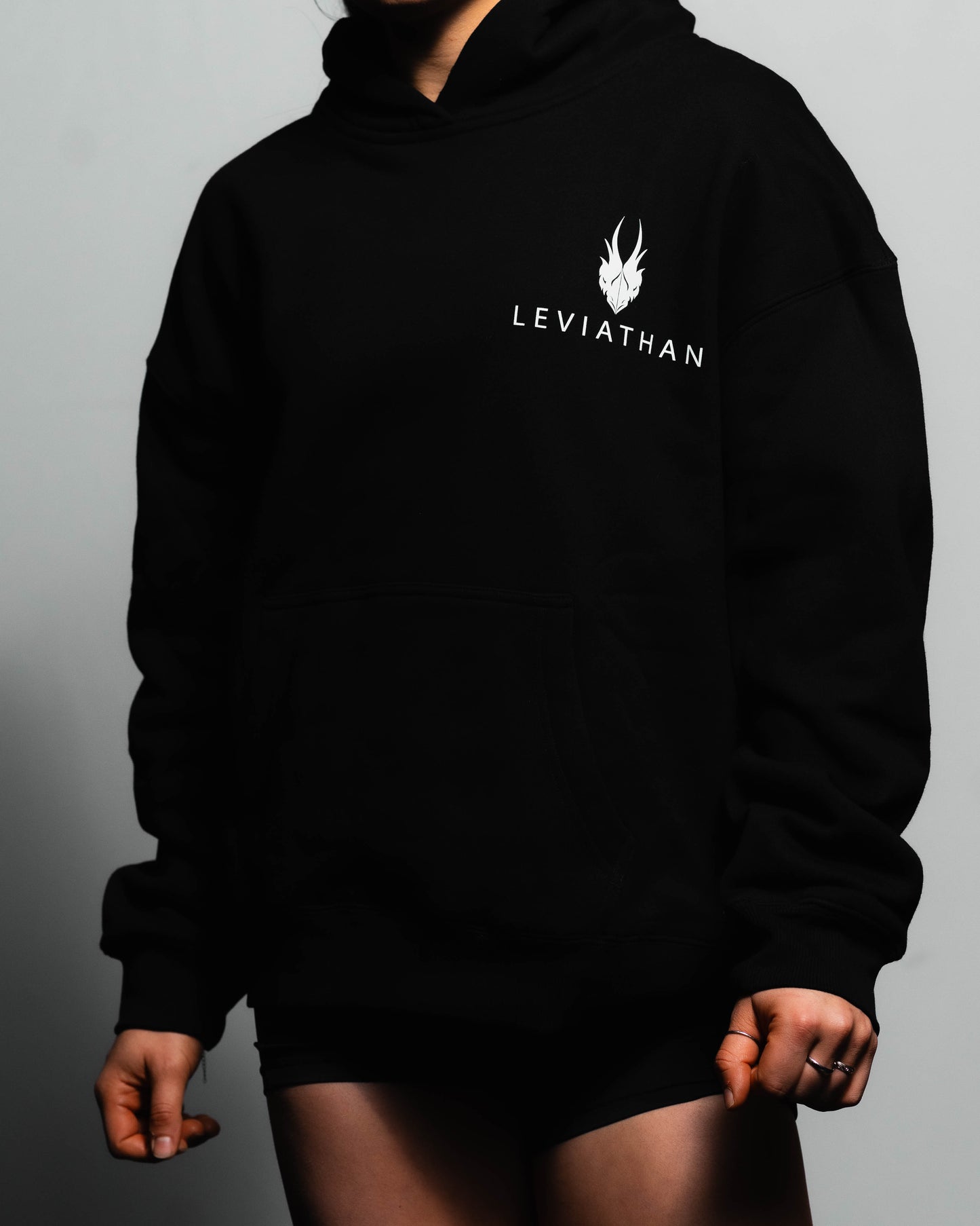 Leviathan "PREMIUM" *Black Hoodie* UNISEX